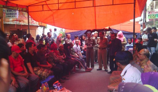 Walikota Sungaipenuh Asyafri Jaya Bakri (AJB)  Selasa sore ini (16/9)